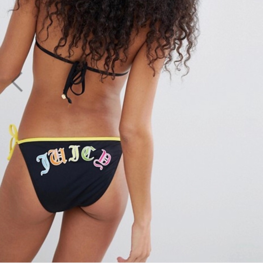 NWT JUICY COUTURE BLACK/ BIKINI SIZES XS, LG